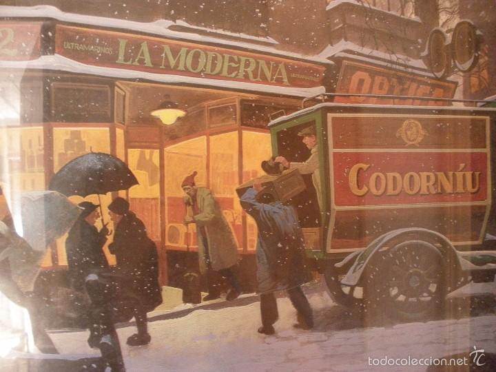 Carteles publicitarios: CUADRO CHAMPAN CODORNIU CHAMPAGNE CAVA CODORNIU - Foto 14