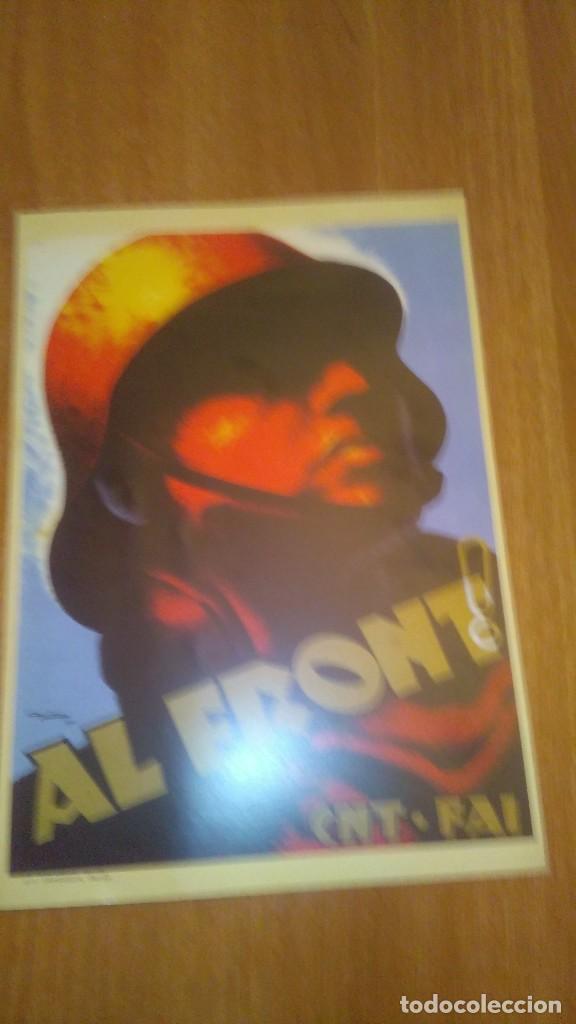 Carteles publicitarios: AL FRONT CNT - FA - Foto 1