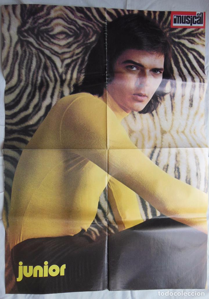 Carteles publicitarios: JUNIOR. EL MUSICAL. 1973. 60x85 cm - Foto 1