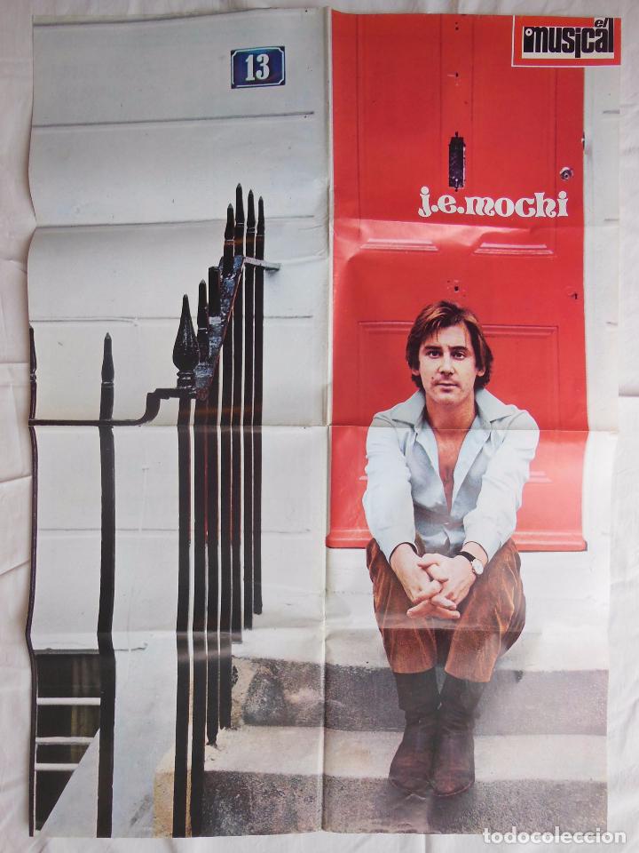 Carteles publicitarios: J E MOCHI. EL MUSICAL. 1972. 60x85 cm - Foto 1