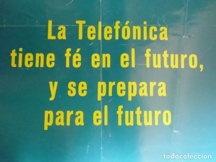 Carteles publicitarios: TELEFONICA.Cartel de 1976. - Foto 2