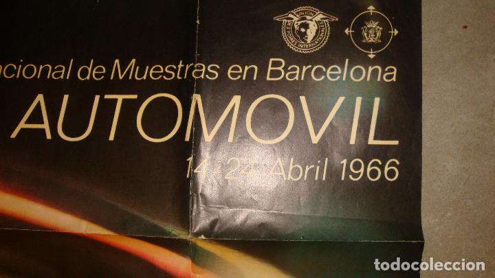 Carteles publicitarios: SALON DEL AUTOMOVIL 1.966 - Foto 2