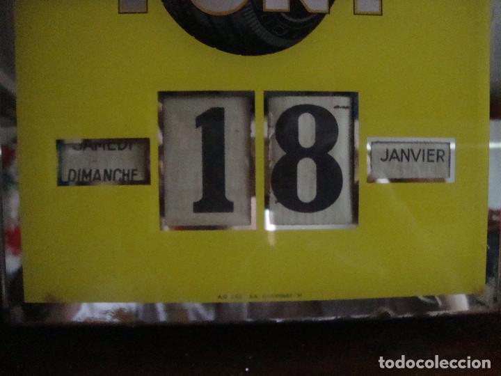 Carteles publicitarios: Cartel calendario neumaticos DUNLOP - Foto 2
