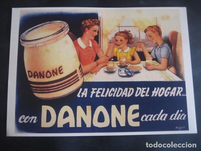 Carteles publicitarios: CARTEL PUBLICITARIO DE YOGHOURT DANONE - Foto 1