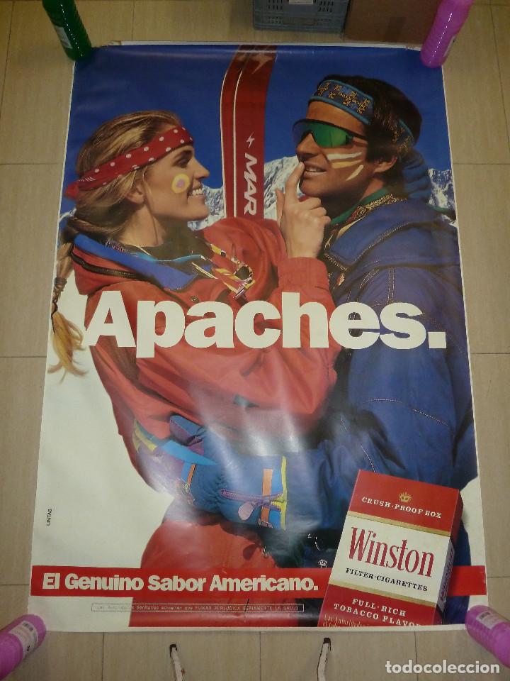 Carteles publicitarios: POSTER O CARTEL PUBLICITAD DE WINSTON - Foto 2