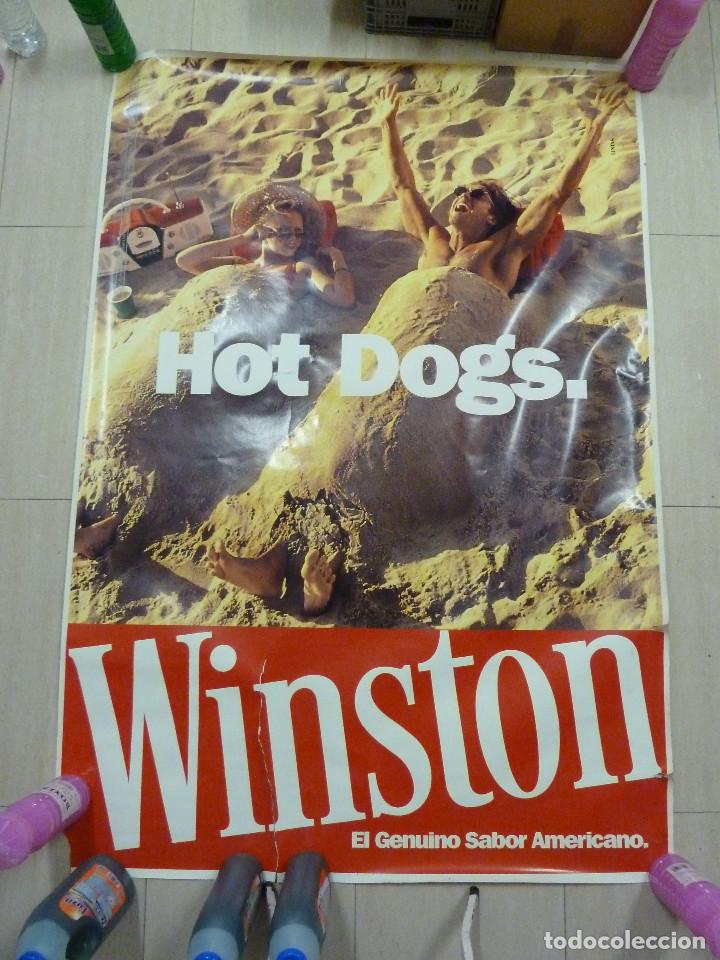 Carteles publicitarios: POSTER O CARTEL PUBLICITAD DE WINSTON - Foto 1