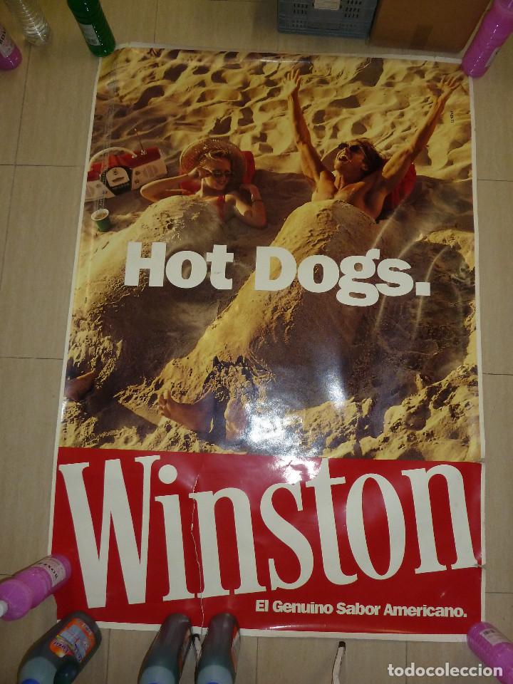 Carteles publicitarios: POSTER O CARTEL PUBLICITAD DE WINSTON - Foto 2
