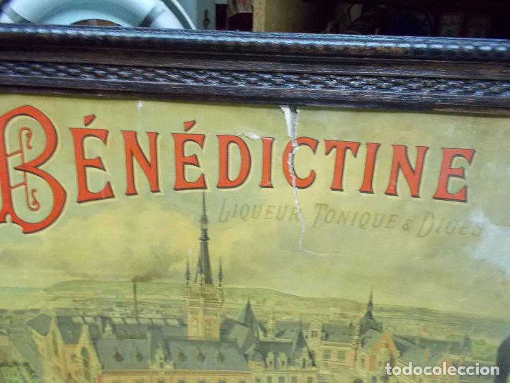 Carteles publicitarios: cartel licor benedictine - Foto 4