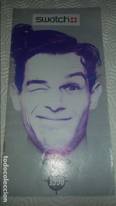 Carteles publicitarios: SWATCH. CATALOGO VERANO 1990. - Foto 1