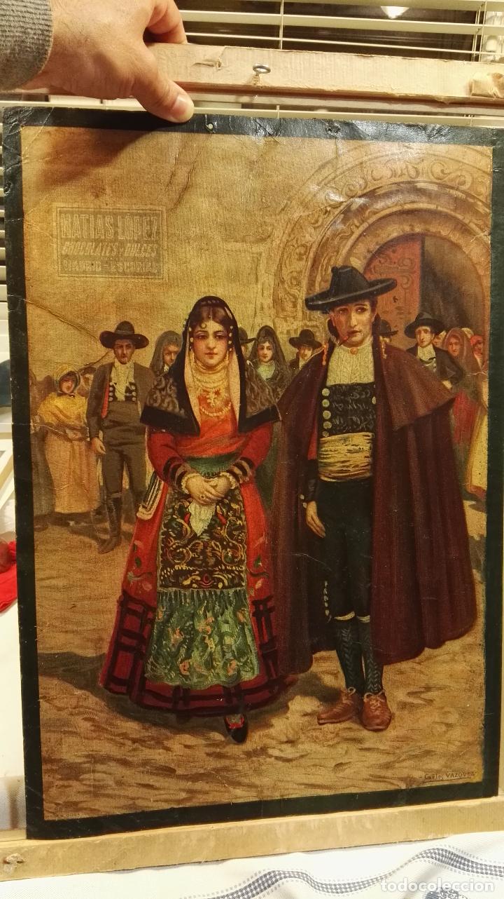 Carteles publicitarios: Cartel chocolates Mat&iacute;as L&oacute;pez - Foto 4