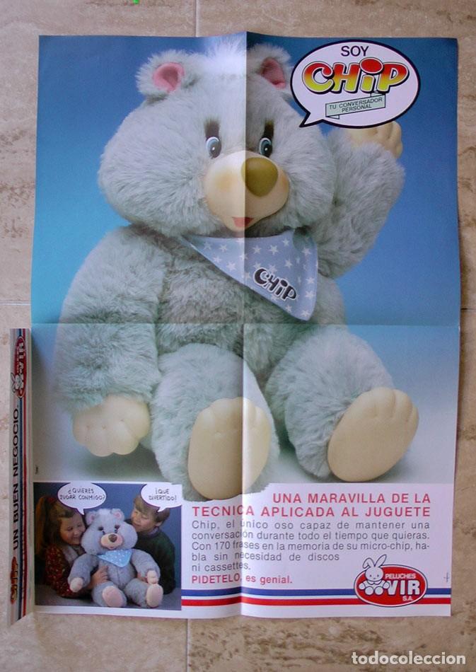 Carteles publicitarios: poster quien es chip peluches vir - Foto 1