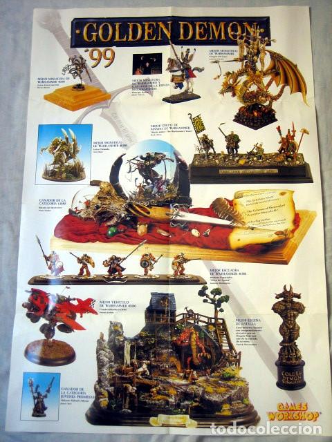 Carteles publicitarios: Golden Demon 99 - Games Workshop - Foto 1