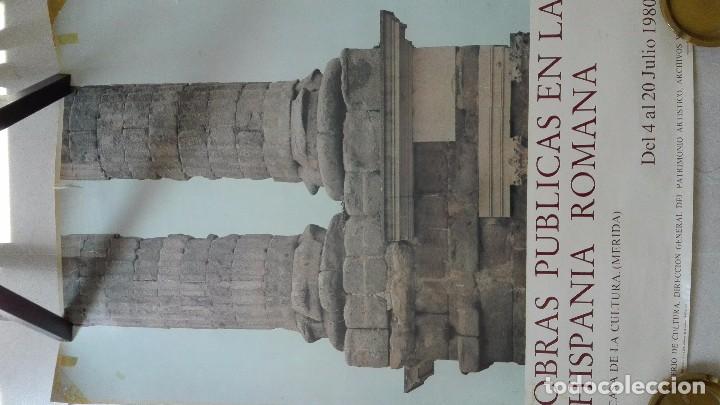 Carteles publicitarios: MERIDA .-OBRAS PUBLICAS HISPANIA ROMANA.- - Foto 1