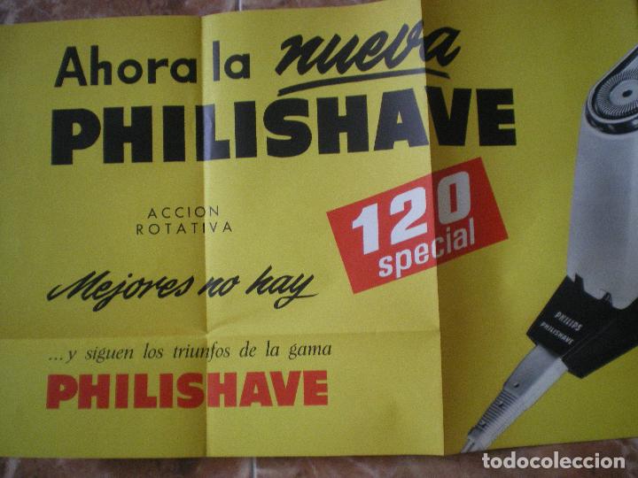 Carteles publicitarios: PHILIPS PHILISHAVE 120 ROTATIVA - Foto 1