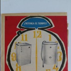 Carteles Publicitarios: HOJA PUBLICITARIA. ELECTRODOMESTICOS BRU. 1959. GRAN FORMATO IDEAL PARA ENMARCAR