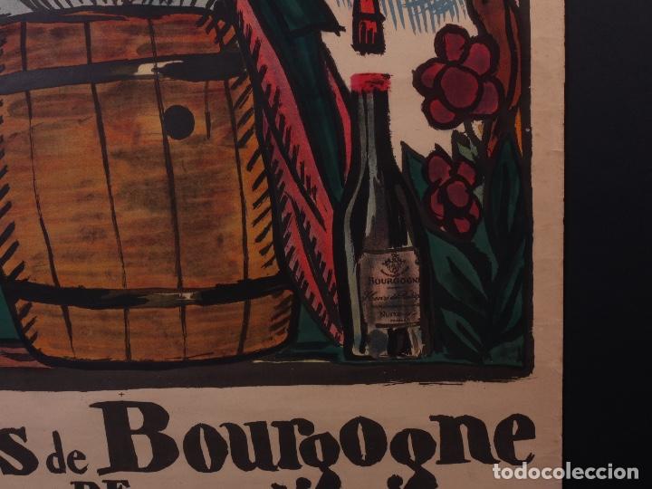 Carteles publicitarios: LES VINS DE BOURGOGNE 1920 - Foto 5