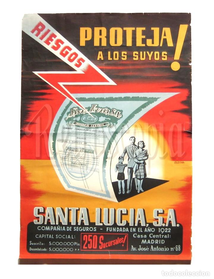 cartel publicitario comercial