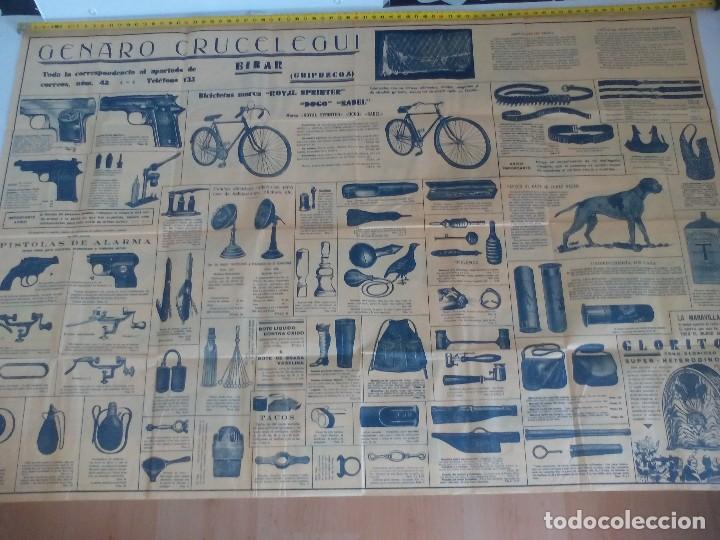 Carteles publicitarios: Cartel cat&aacute;logo de Venado Crucelegui Eibar - Foto 1