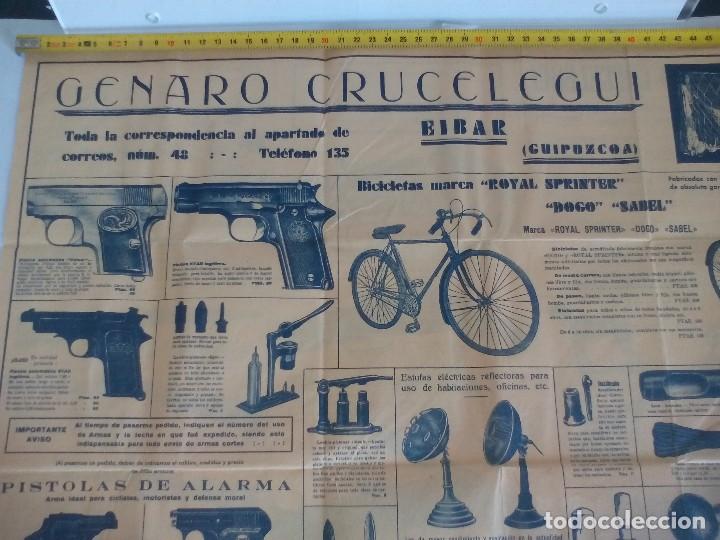 Carteles publicitarios: Cartel cat&aacute;logo de Venado Crucelegui Eibar - Foto 2