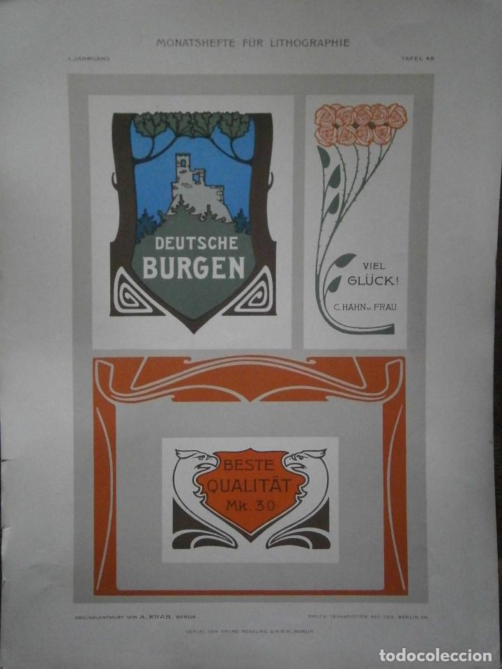 Carteles publicitarios: deutsche burgen,,, - Foto 1