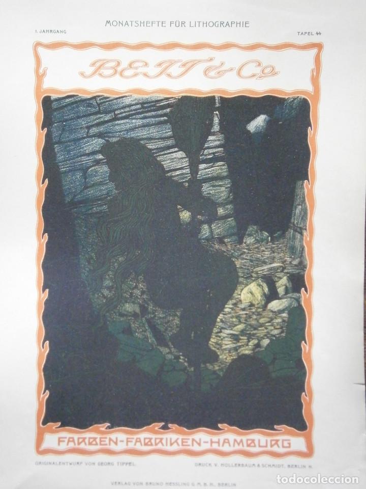 Carteles publicitarios: fargen,fabriken, hamburg - Foto 1