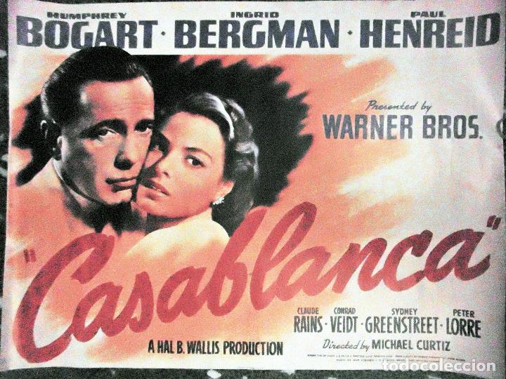 Poster De Pelicula Casa Blanca Tamano 60x48 Buy Old Posters With Advertisement At Todocoleccion 125908767