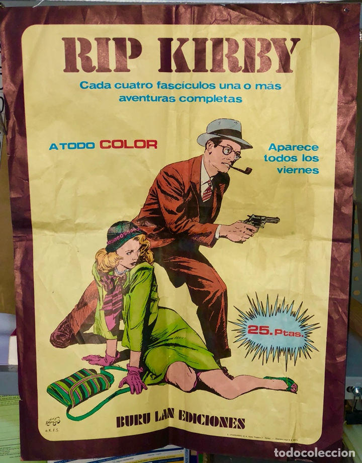 Carteles publicitarios: RIP KIRBY - 45 X 60 CMS - Foto 1