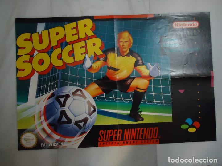 Cartel Original Super Soccer De Super Ninten Sold At Auction