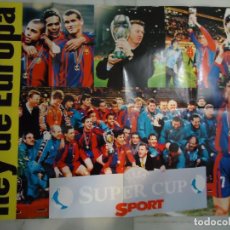 Carteles Publicitarios: CARTEL. ORIGINAL. REY DE EUROPA 1998. UEFA SUPER CUP . Lote 131242339