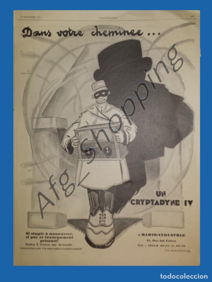 Carteles publicitarios: CRYPTADYNE - RADIO - INDUSTRIE - Foto 1