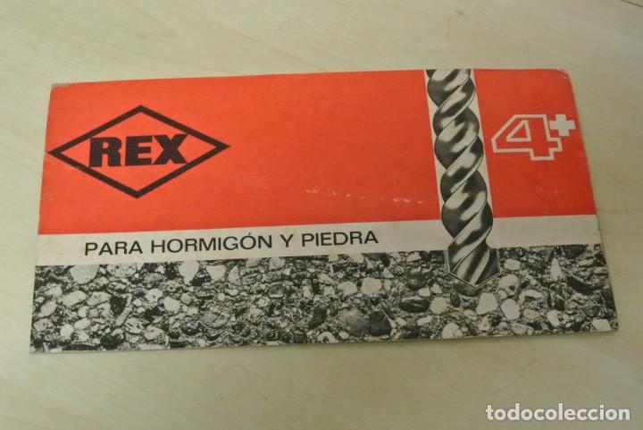 Carteles publicitarios: CARTEL REX PARA HORMIGON Y PIEDRA - Foto 1