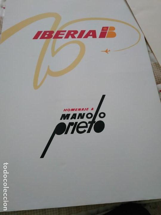 Carteles publicitarios: Manolo Prieto posters iberia - Foto 1