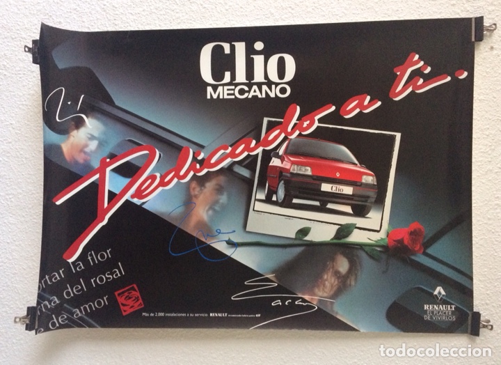 Carteles publicitarios: Cartel MECANO RENAULT CLIO - Foto 1