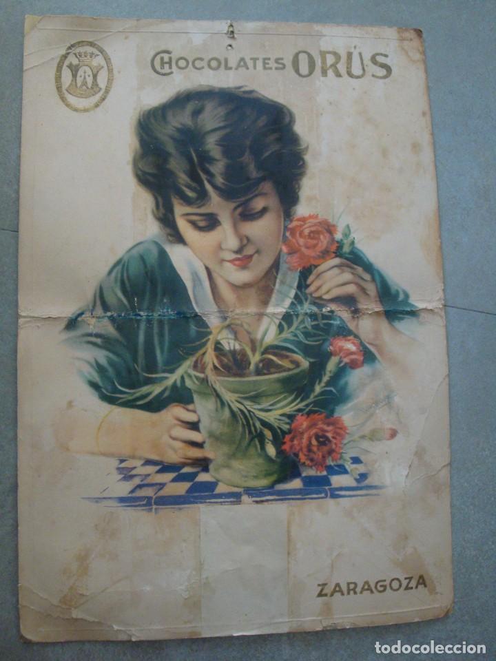 Carteles publicitarios: CHOCOLATES ORUS - Foto 1