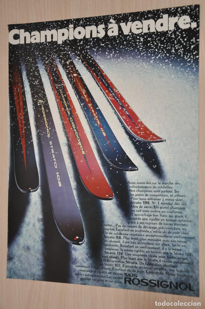 Carteles publicitarios: hoja publicidad rossignol - Foto 1