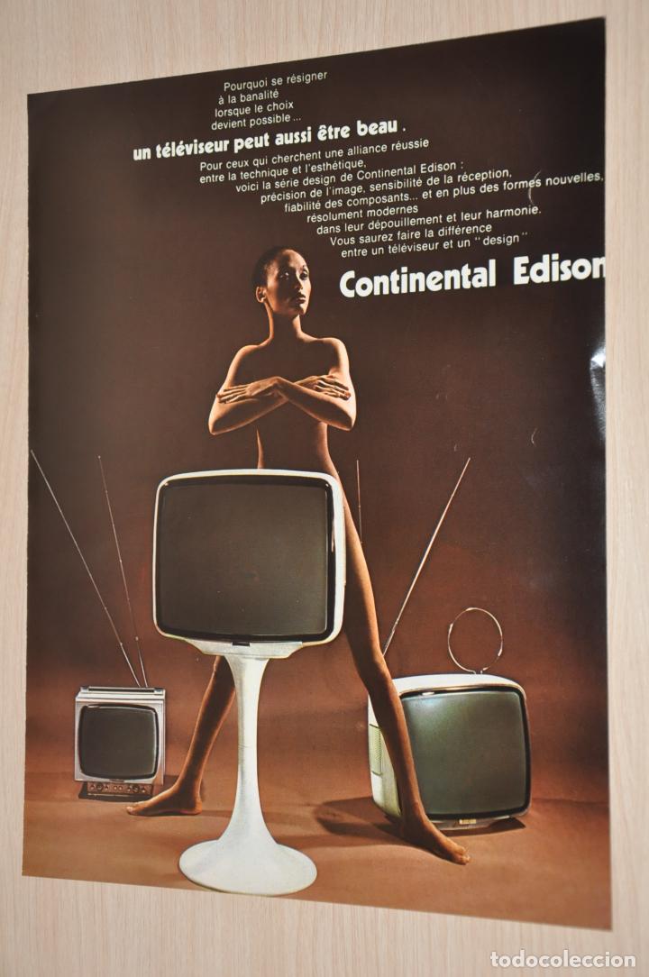 Carteles publicitarios: hoja publicidad continental edison - Foto 1