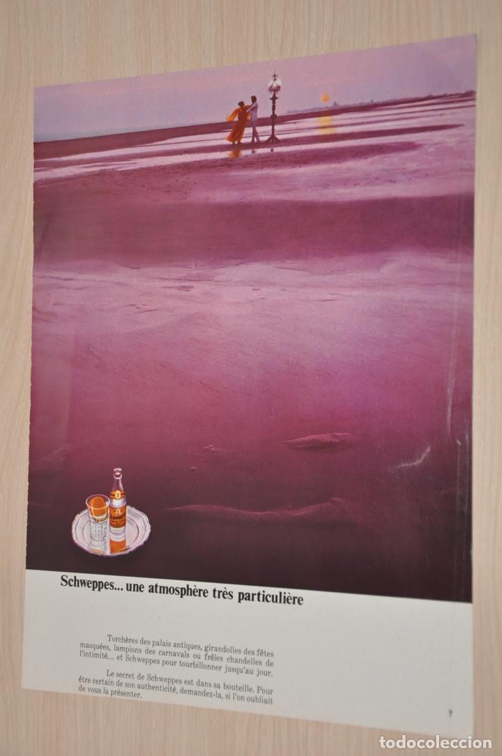 Carteles publicitarios: hoja publicidad schweppes - Foto 1