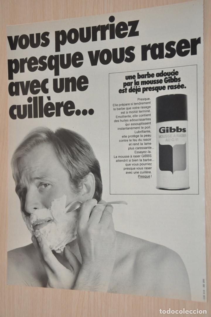 Carteles publicitarios: hoja publicidad gibbs - Foto 1