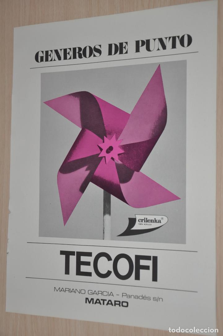 Carteles publicitarios: hoja publicidad tecofi, mataro - Foto 1
