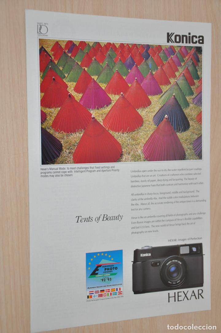 Carteles publicitarios: hoja publicidad konica hexar - Foto 1