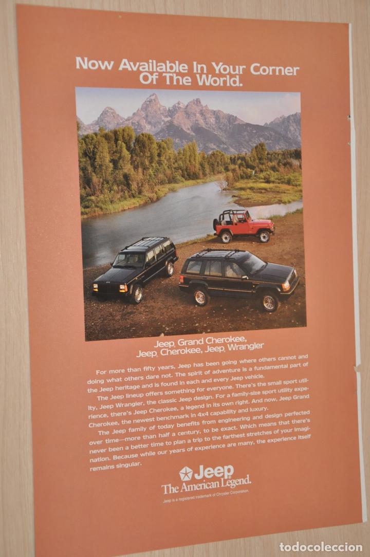 Carteles publicitarios: hoja publicidad jeep - Foto 1