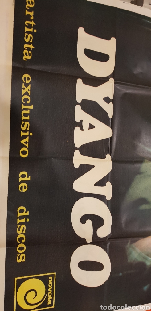 Carteles publicitarios: DYANGO CARTEL.ORIGINAL DE EPOCA ,1967. - Foto 5