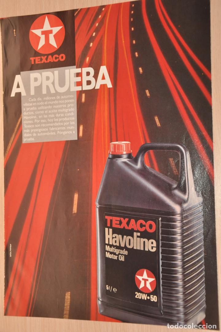 Carteles publicitarios: hoja publicidad texaco - Foto 1