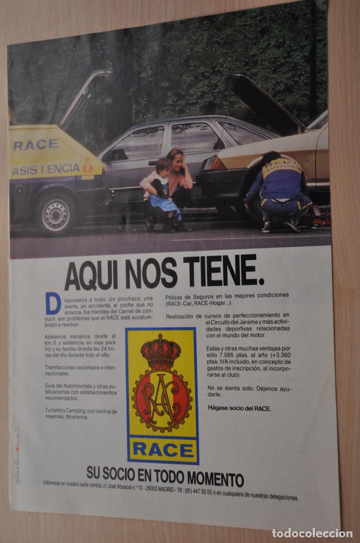 Carteles publicitarios: hoja publicidad race - Foto 1