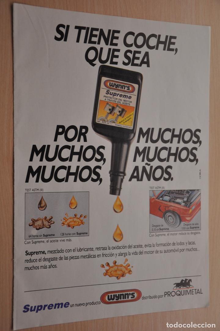 Carteles publicitarios: hoja publicidad wynn&acute;s - Foto 1