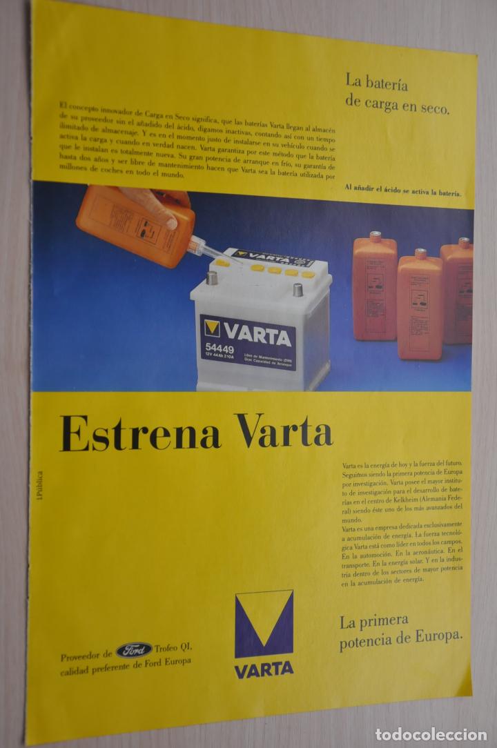 Carteles publicitarios: hoja publicidad varta - Foto 1