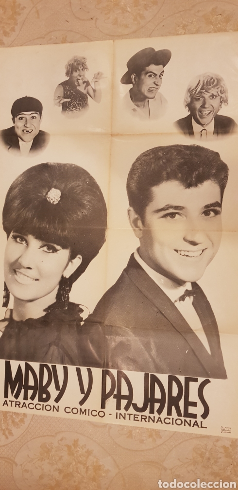 Carteles publicitarios: MABY Y PAJARES.cartel. - Foto 1
