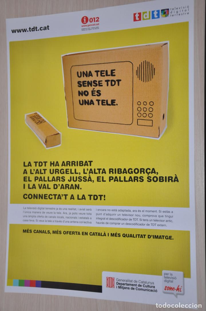 Carteles publicitarios: hoja publicidad tdt - Foto 1