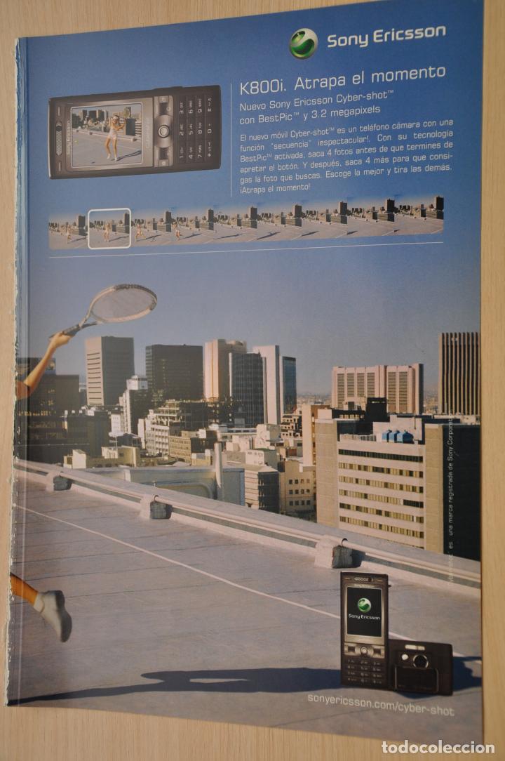 Carteles publicitarios: hoja publicidad sony ericsson - Foto 1