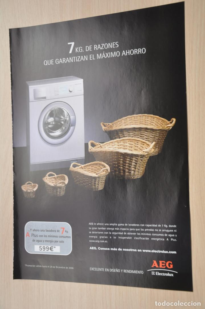 Carteles publicitarios: hoja publicidad aeg electrolux - Foto 1